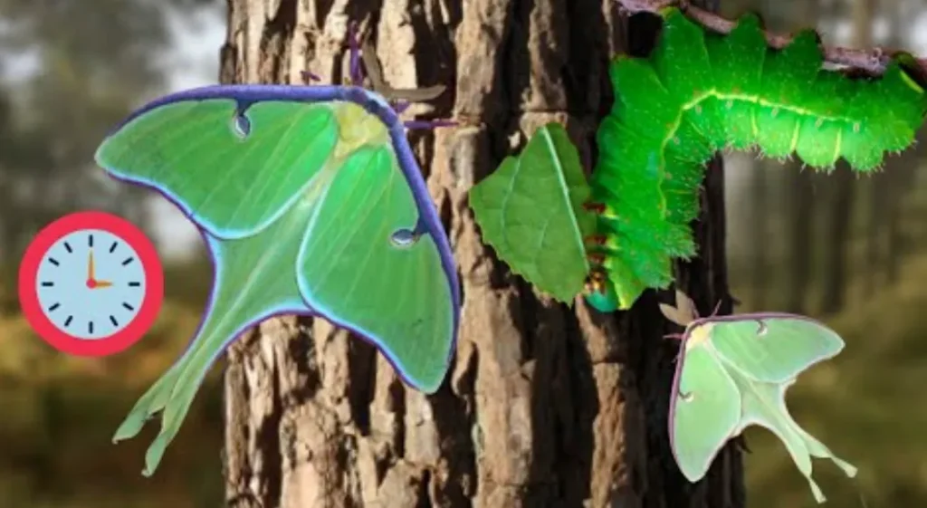 Luna Moth Life Cycle