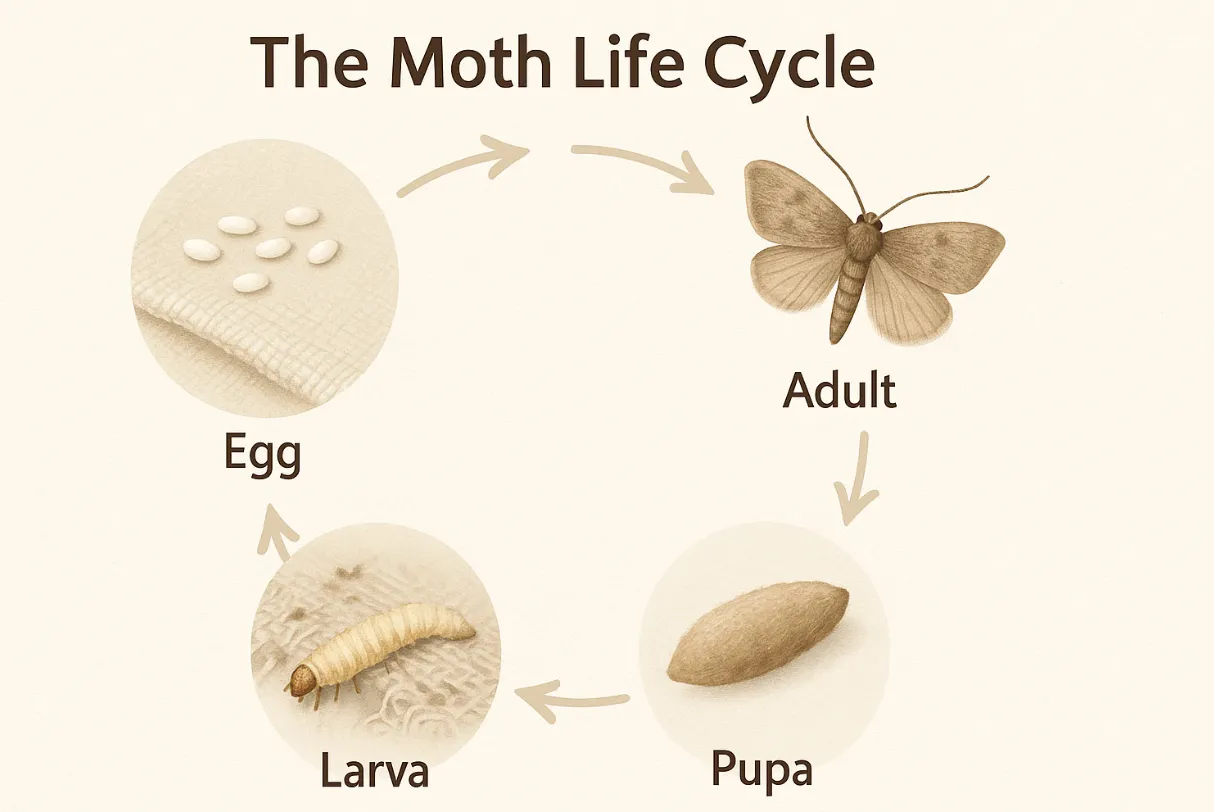 Moths' Life Cycle