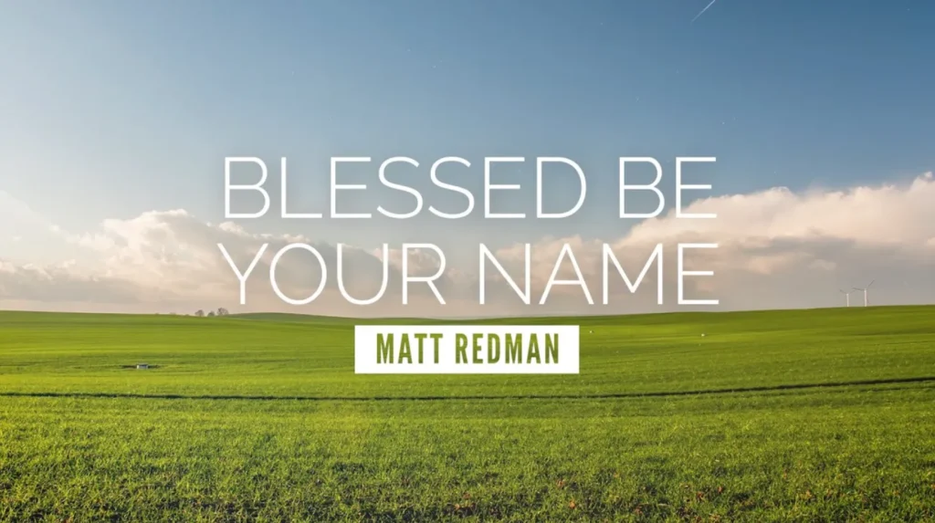 blessed be your name lyrics