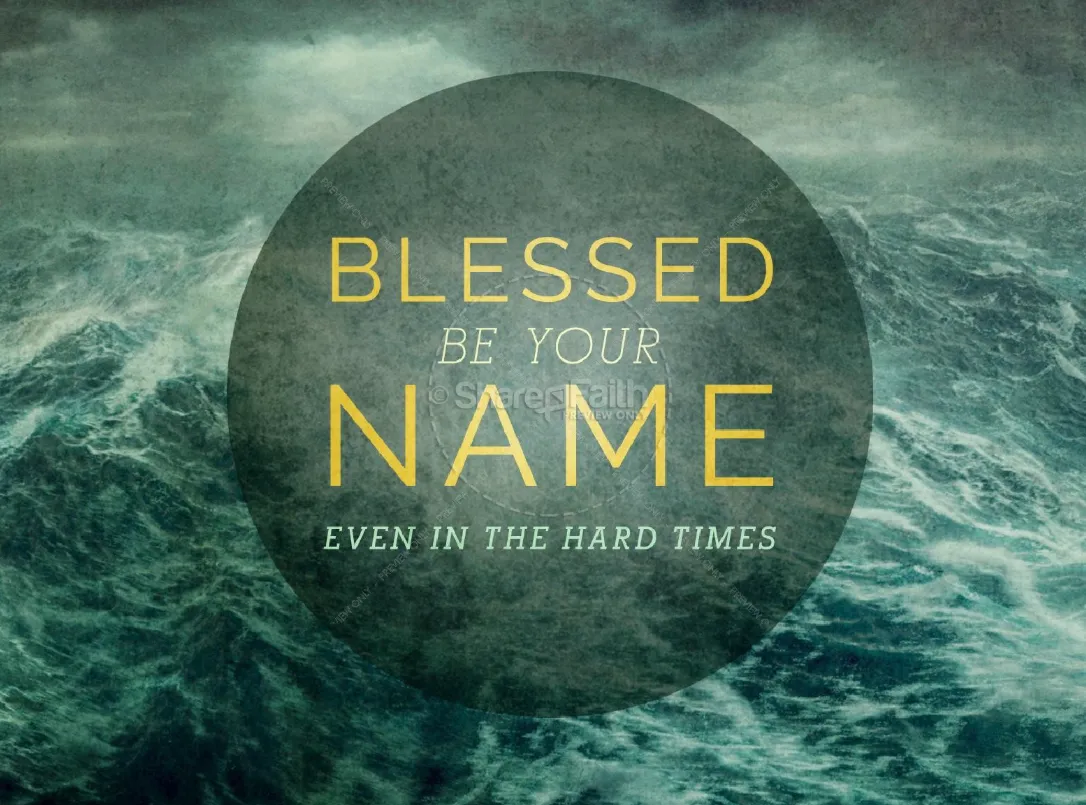 blessed be your name lyrics