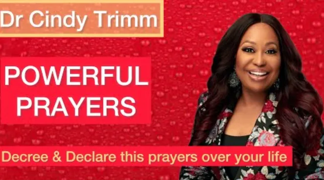 cindy trimm prayers