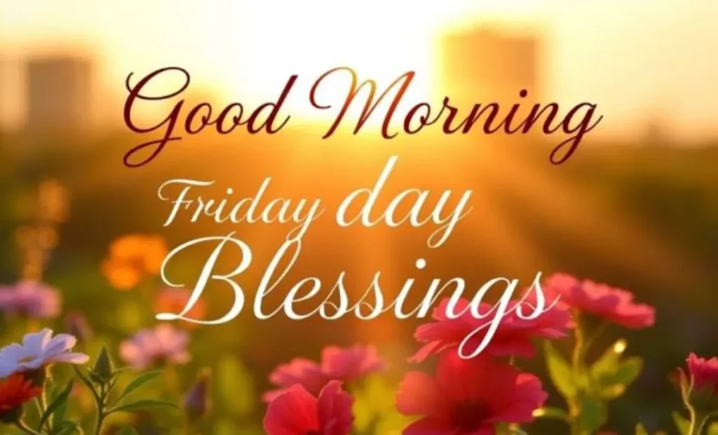 friday morning blessings