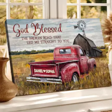 god bless the broken road