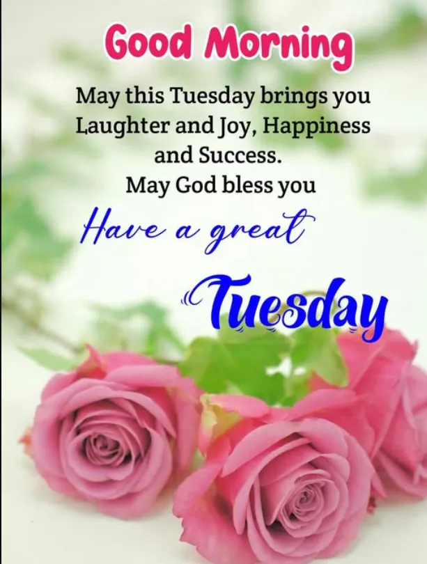 good morning tuesday blessings
