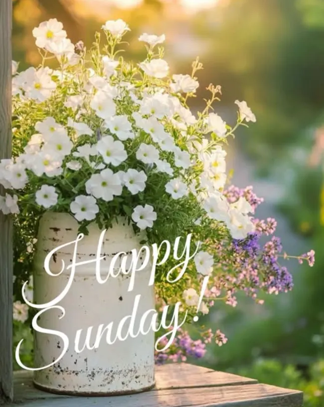 happy and bless sunday