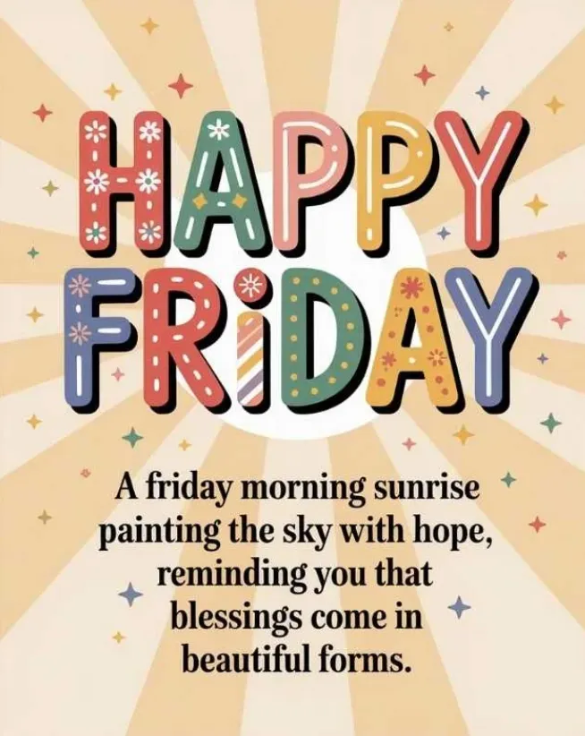 happy friday blessings