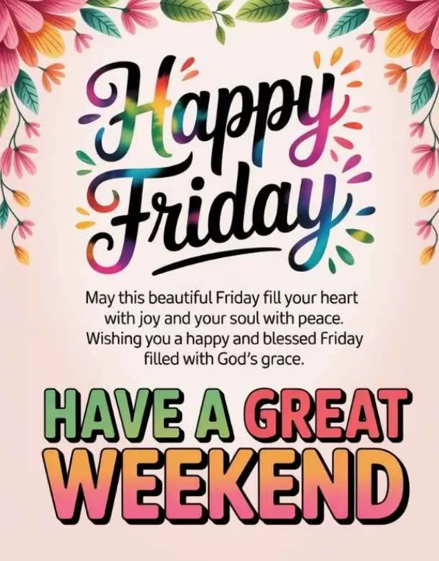 happy friday blessings