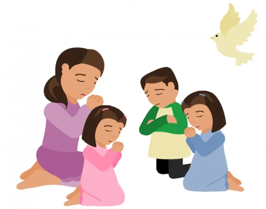 prayerful clipart