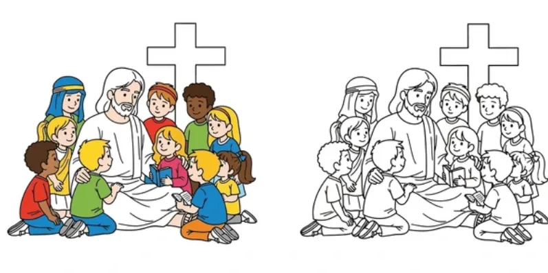 prayerful clipart