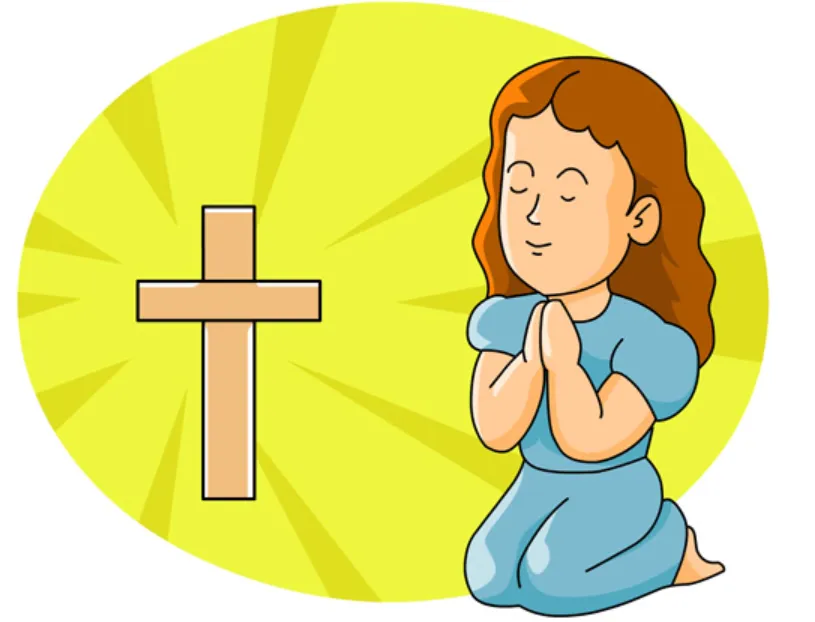 prayerful clipart
