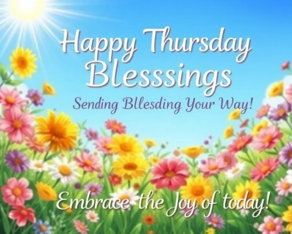 thursday blessings images